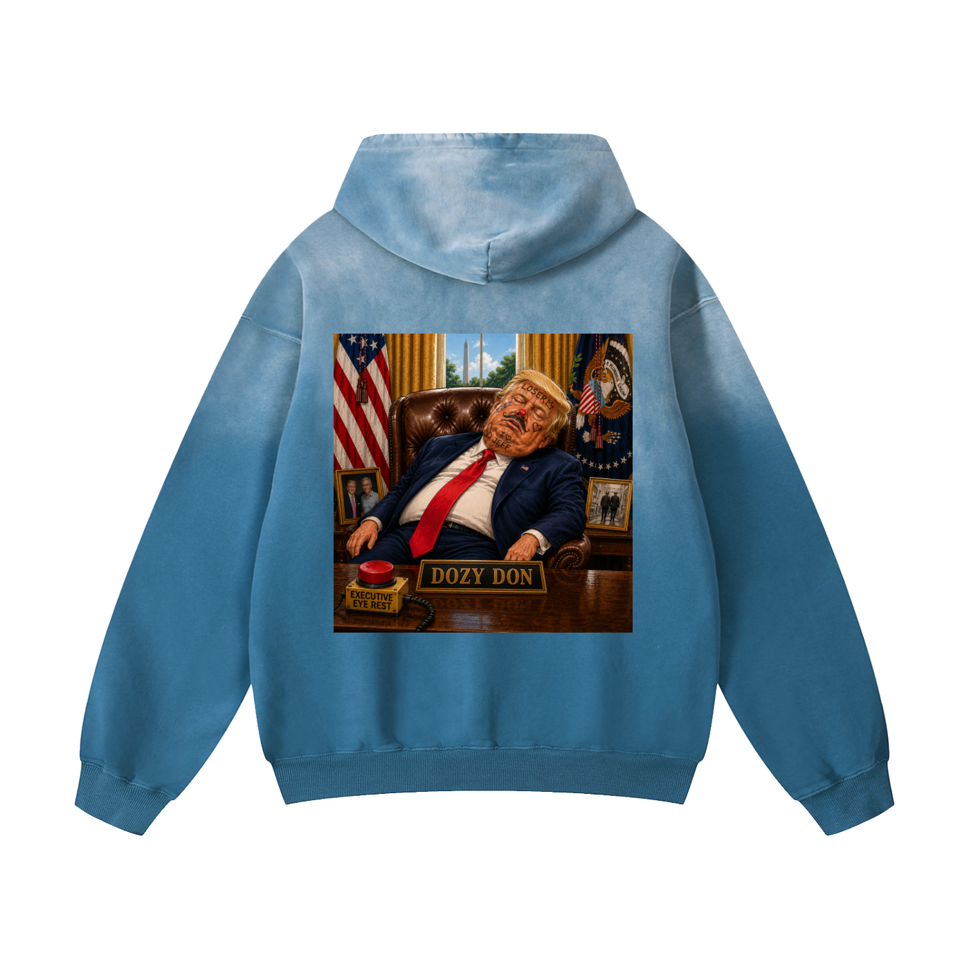 “Dozy Don” Heavyweight Sunfade Oversized Hoodie