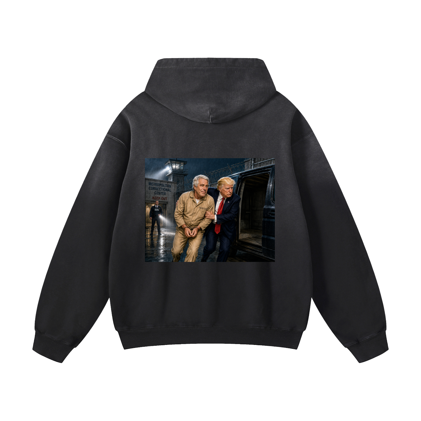 “Extraction” Heavyweight Sunfade Oversized Hoodie