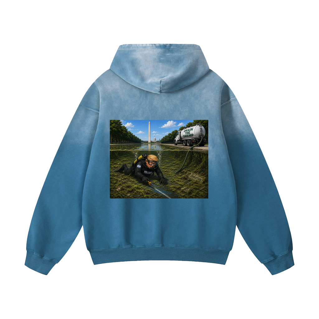 “Vandal” Heavyweight Sunfade Oversized Hoodie