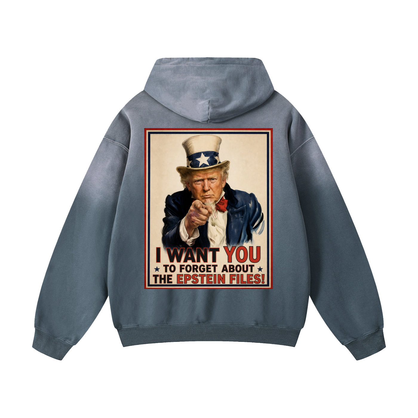 “Uncle Shame” Heavyweight Sunfade Oversized Hoodie