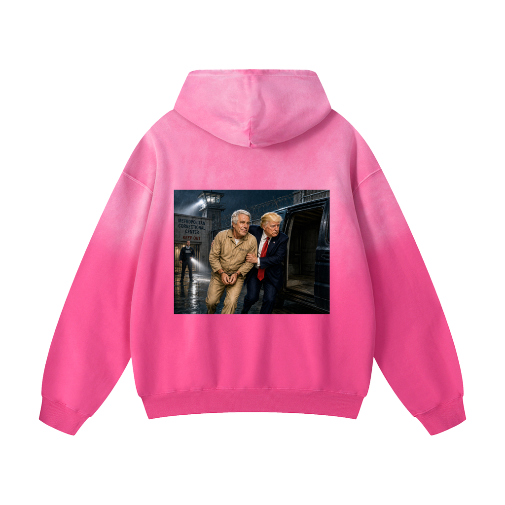 “Extraction” Heavyweight Sunfade Oversized Hoodie