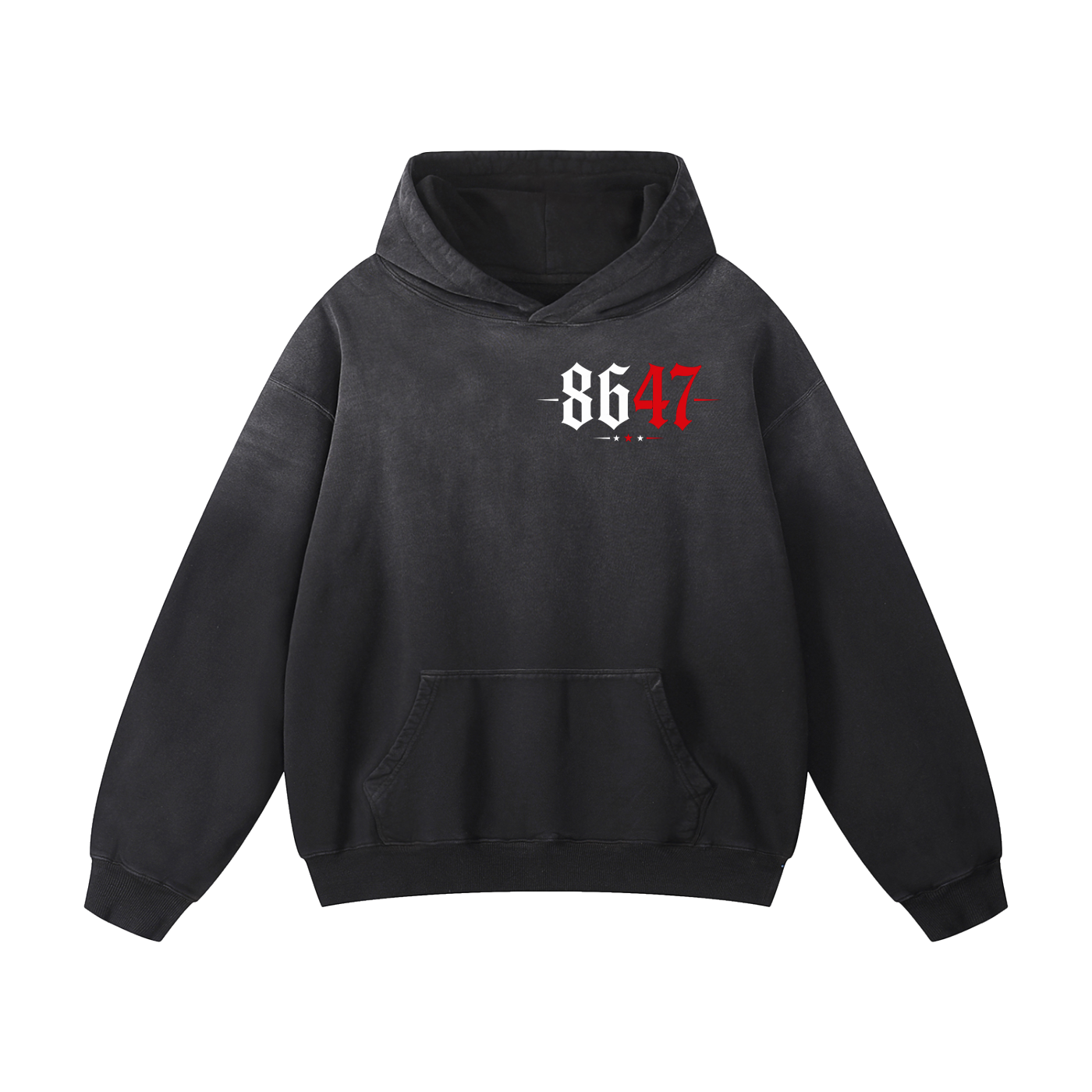 “Vandal” Heavyweight Sunfade Oversized Hoodie
