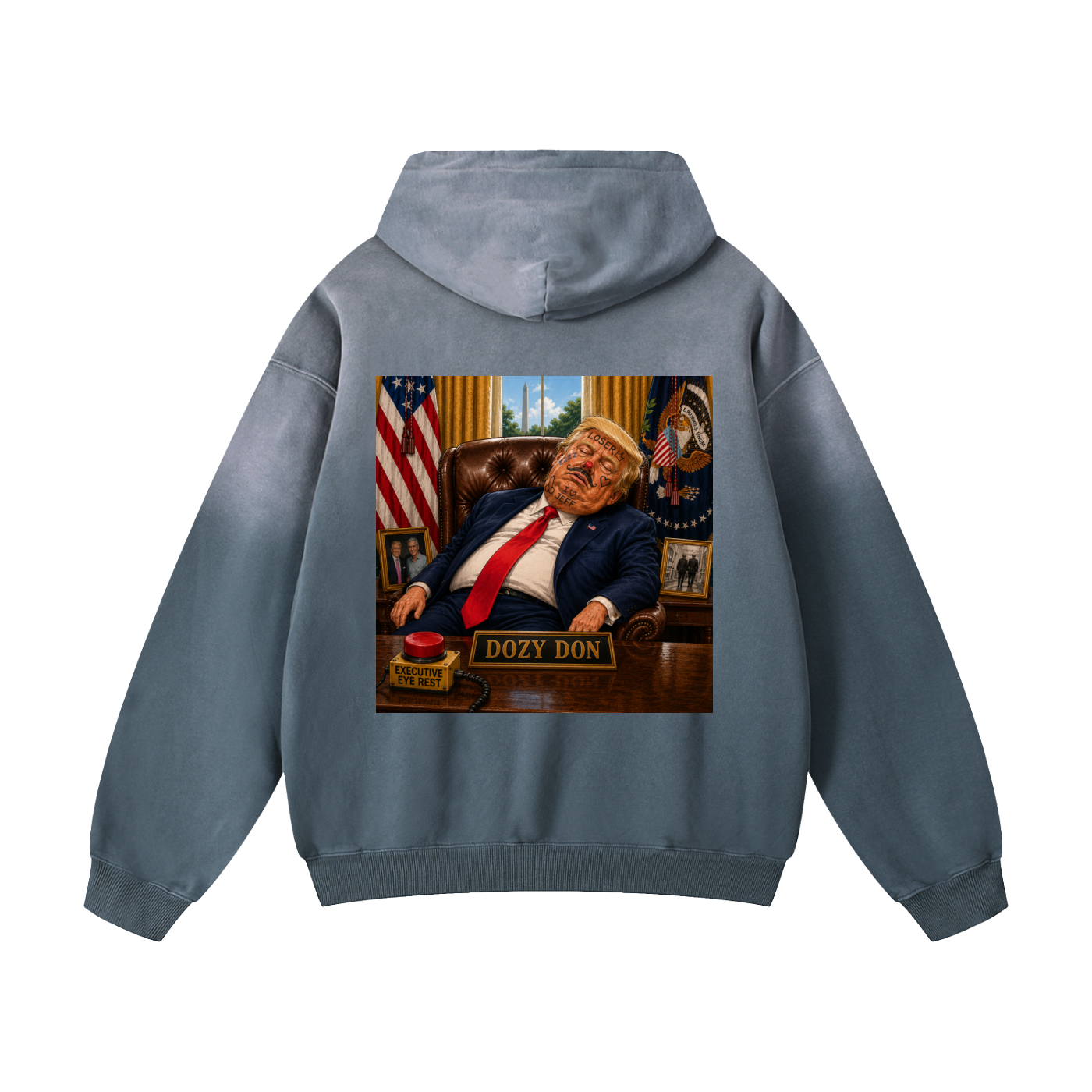 “Dozy Don” Heavyweight Sunfade Oversized Hoodie