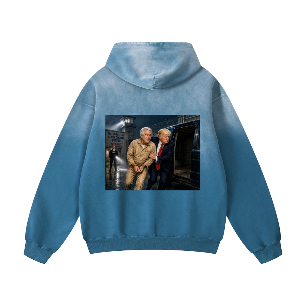 “Extraction” Heavyweight Sunfade Oversized Hoodie