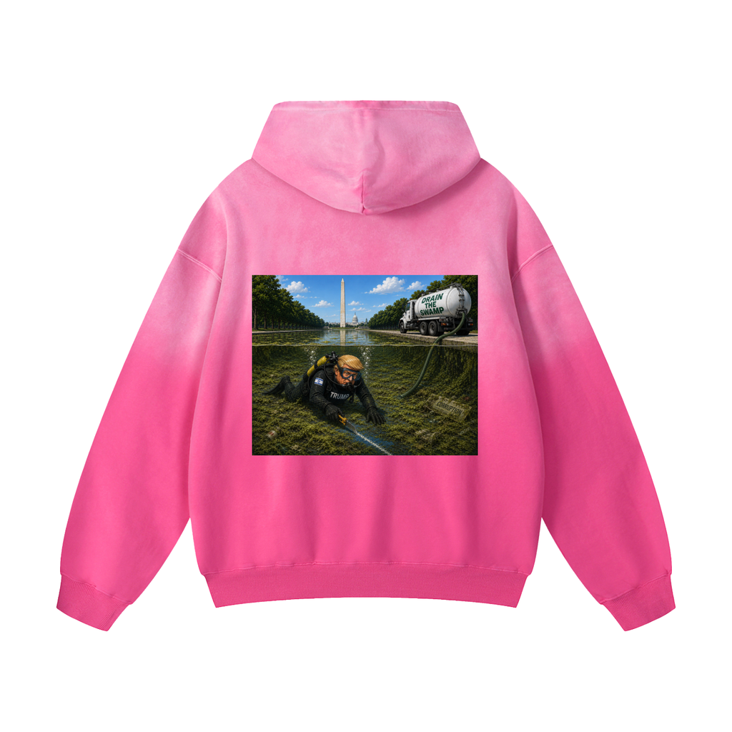 “Vandal” Heavyweight Sunfade Oversized Hoodie