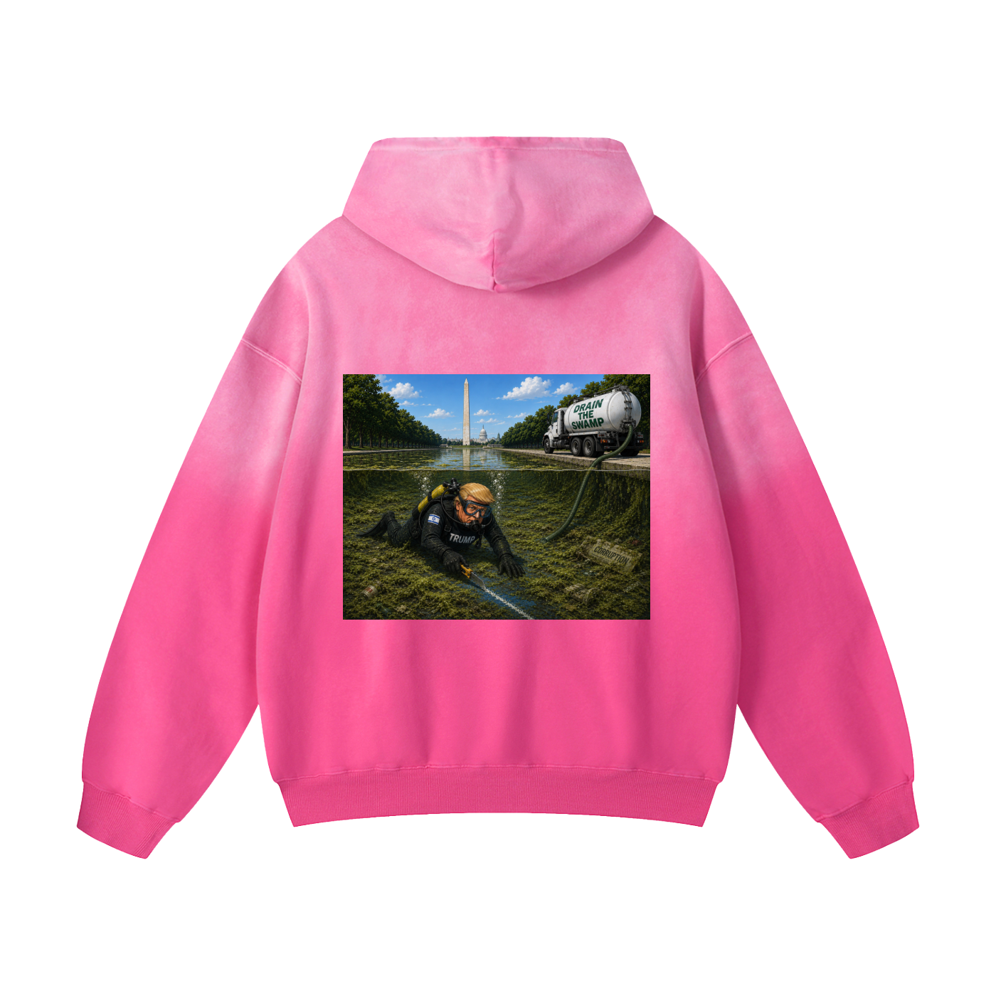 “Vandal” Heavyweight Sunfade Oversized Hoodie