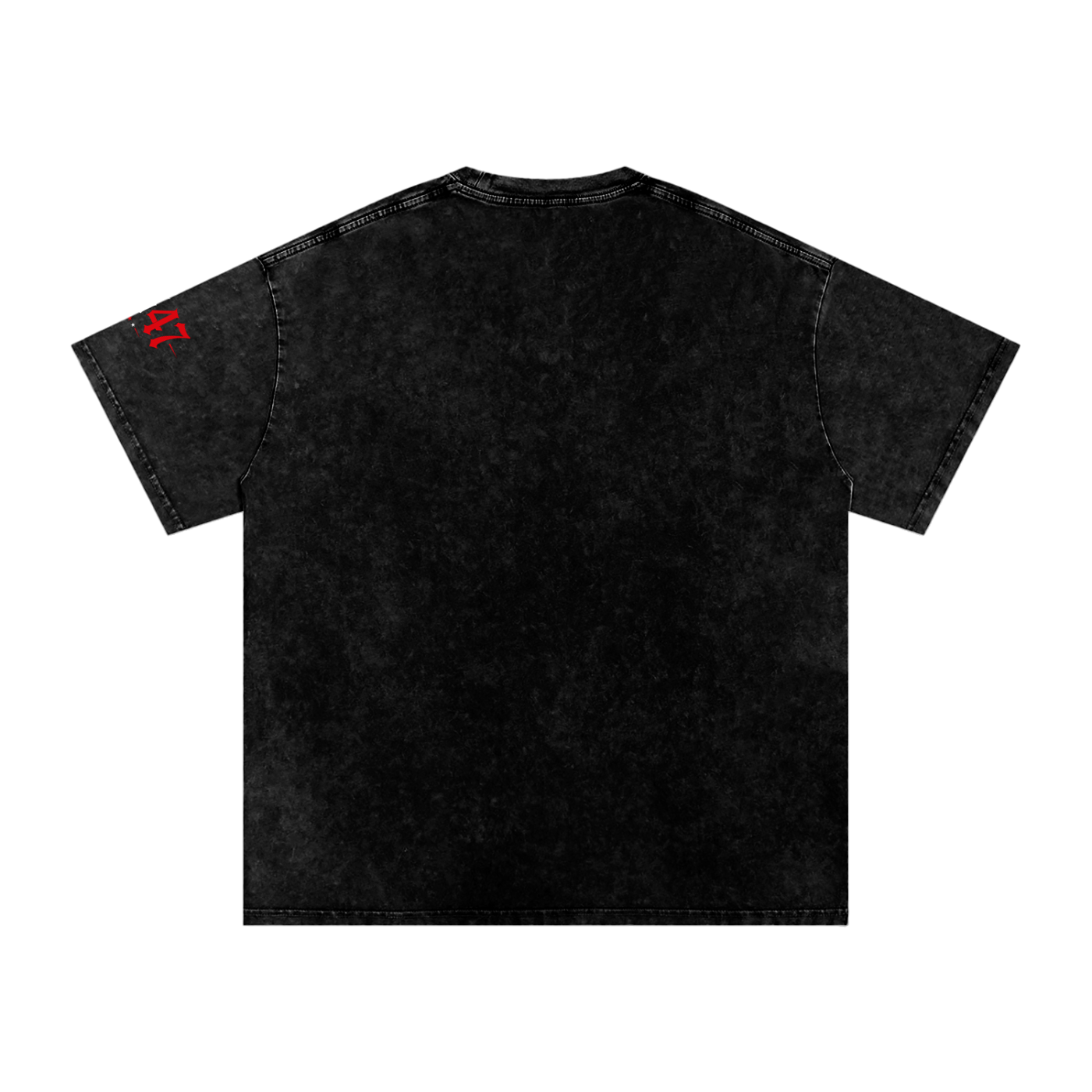“Vandal” Snow Washed Oversized Cotton T-Shirt