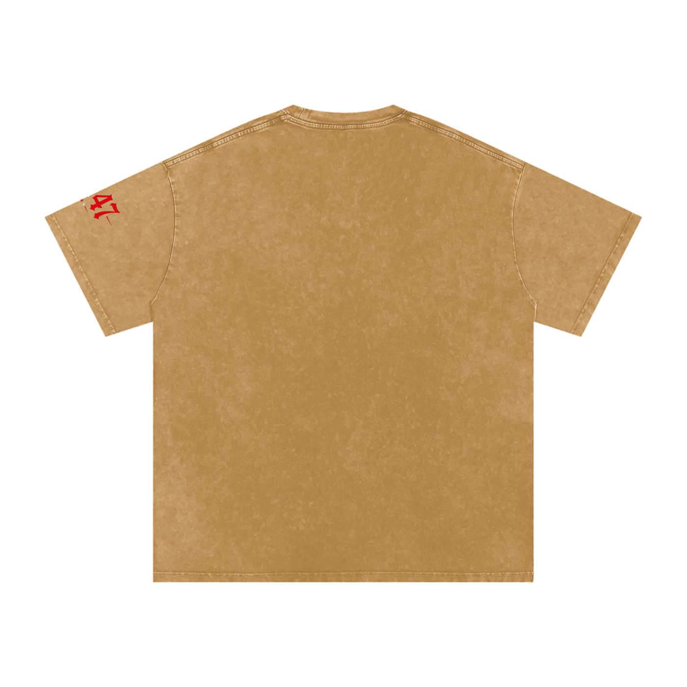 “Uncle Shame” Snow Washed Oversized Cotton T-Shirt