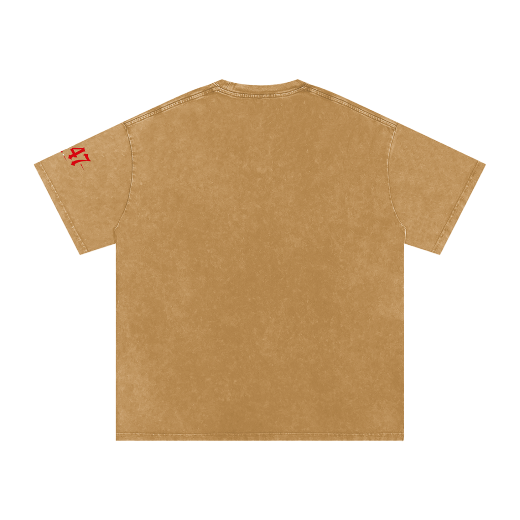 “Dozy Don” Snow Washed Oversized Cotton T-Shirt
