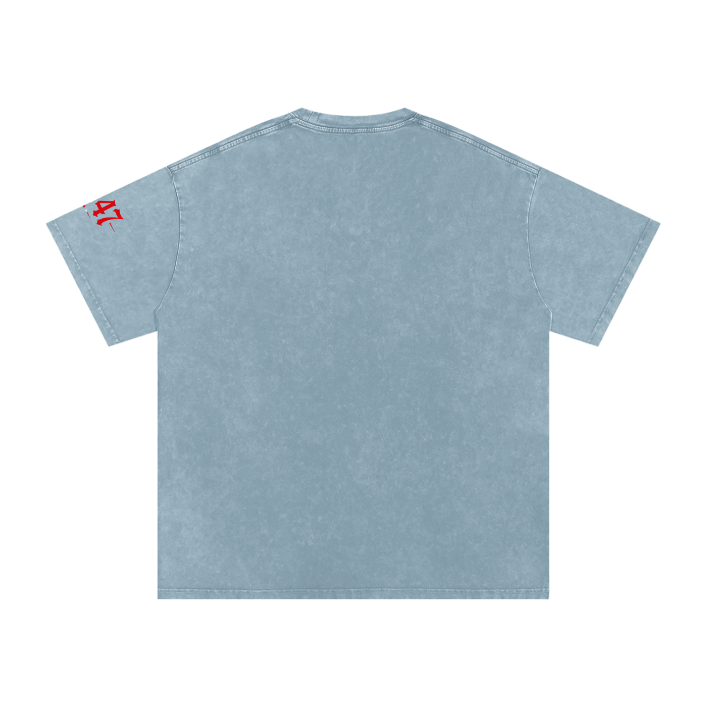 “Vandal” Snow Washed Oversized Cotton T-Shirt