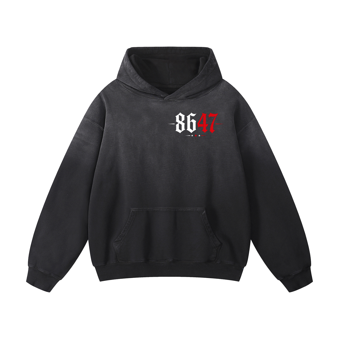 “Uncle Shame” Heavyweight Sunfade Oversized Hoodie