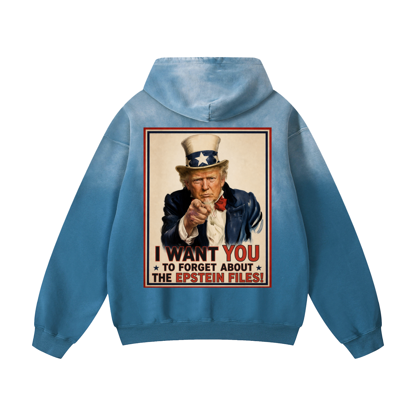 “Uncle Shame” Heavyweight Sunfade Oversized Hoodie