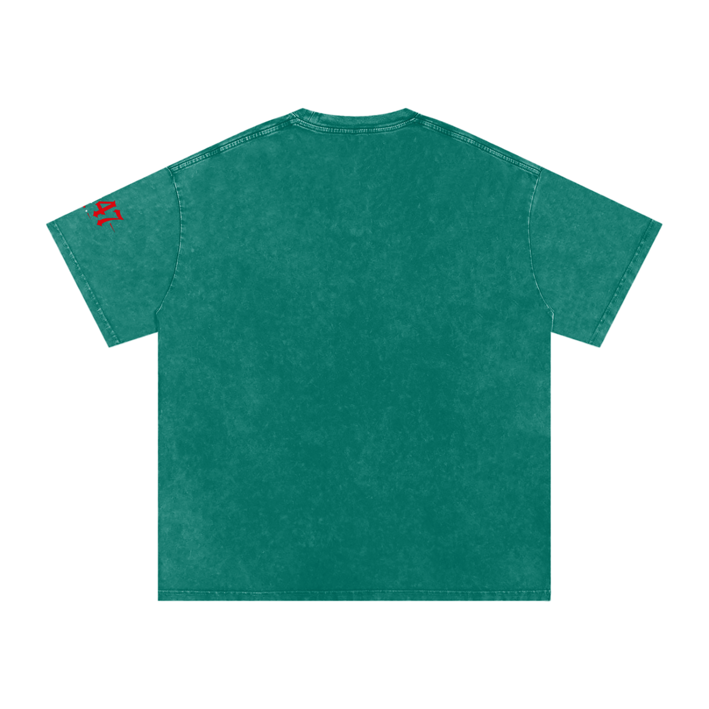 “Uncle Shame” Snow Washed Oversized Cotton T-Shirt