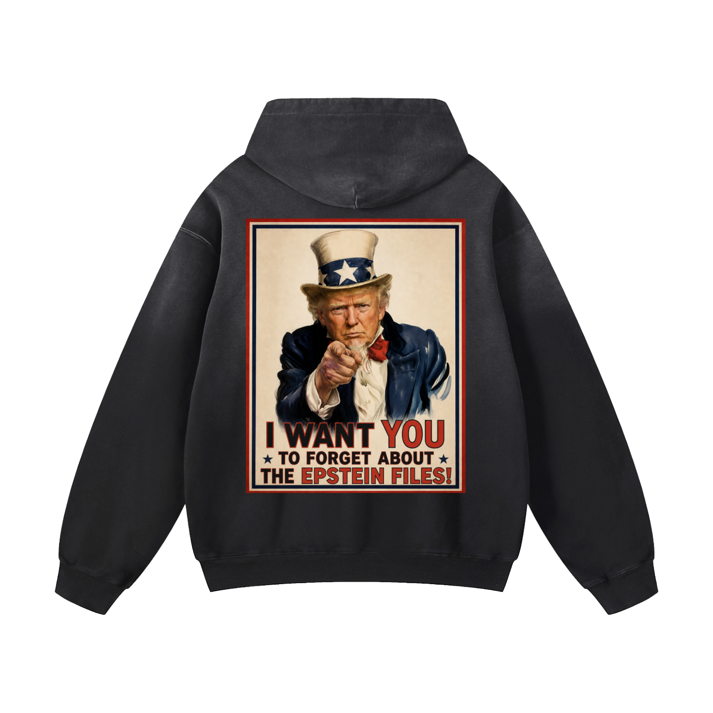 “Uncle Shame” Heavyweight Sunfade Oversized Hoodie
